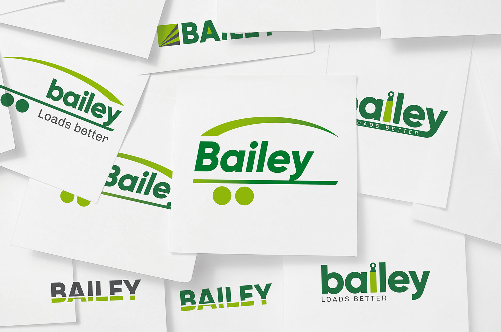 bailey trailers logo development