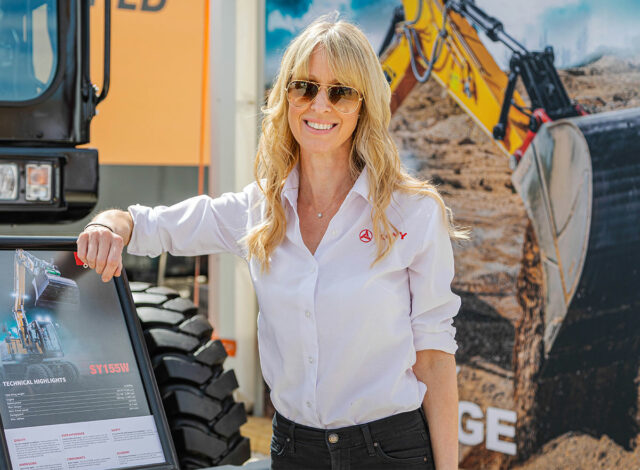 Charley Bright, Marketing Manager UK & Ireland, SANY Heavy Machinery (UK) Ltd