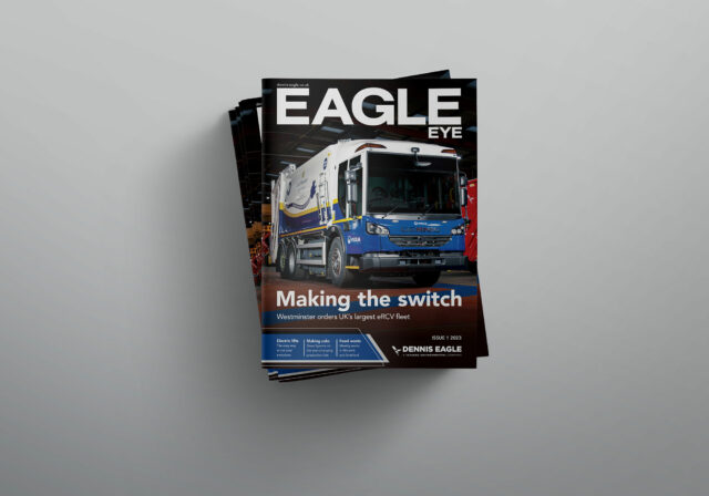 dennis eagle eagle eye magazine cover