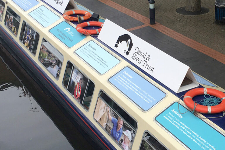 canal and river trust narrowboat