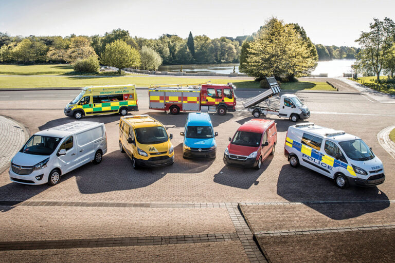 a range of commercial vehicles