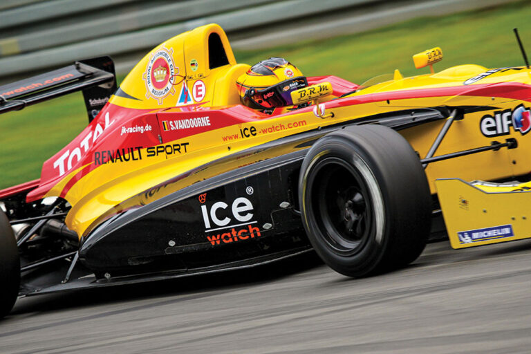 Racing car at the Nurburgring