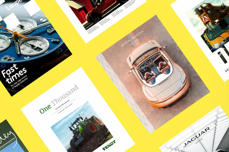 inhouse brand magazine covers