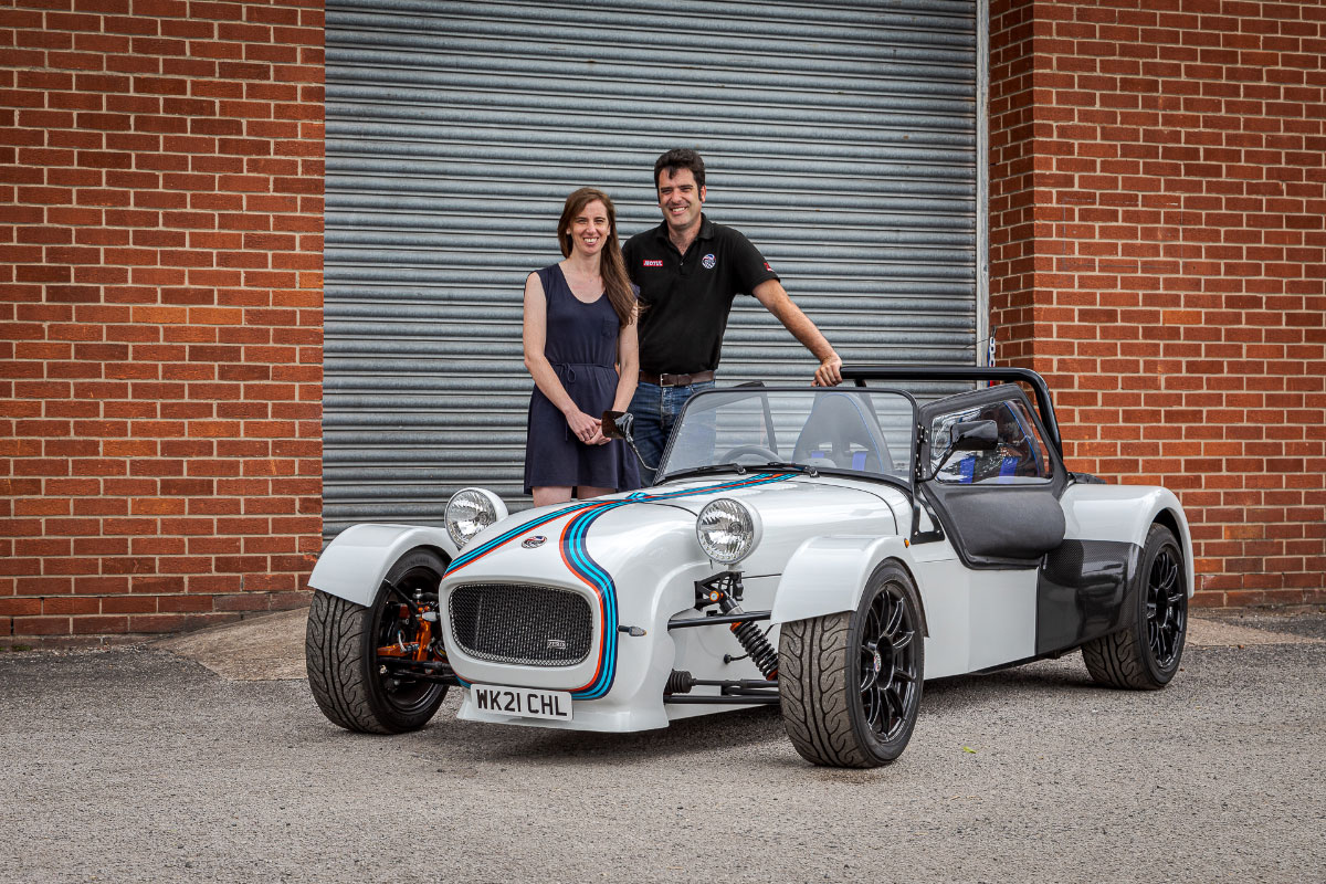 richard and ruth hall of great british sports cars