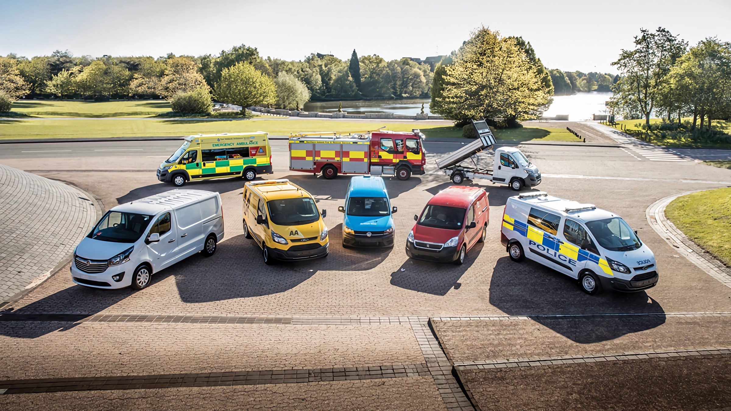 a range of commercial vehicles