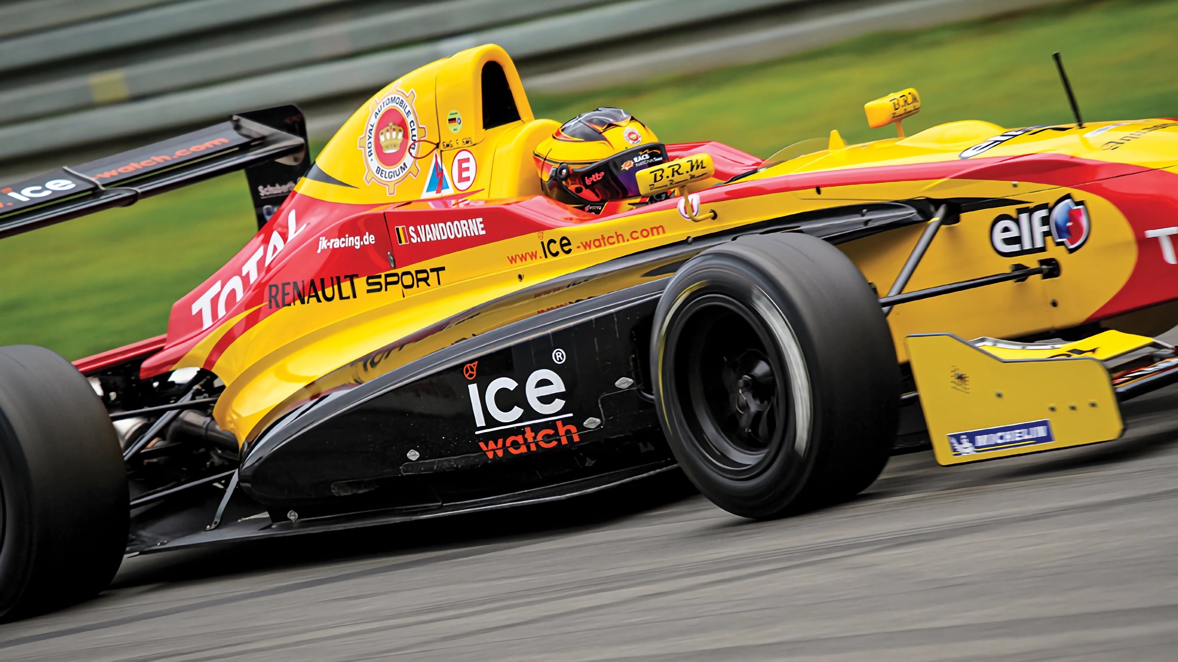 racing car at the nurburgring