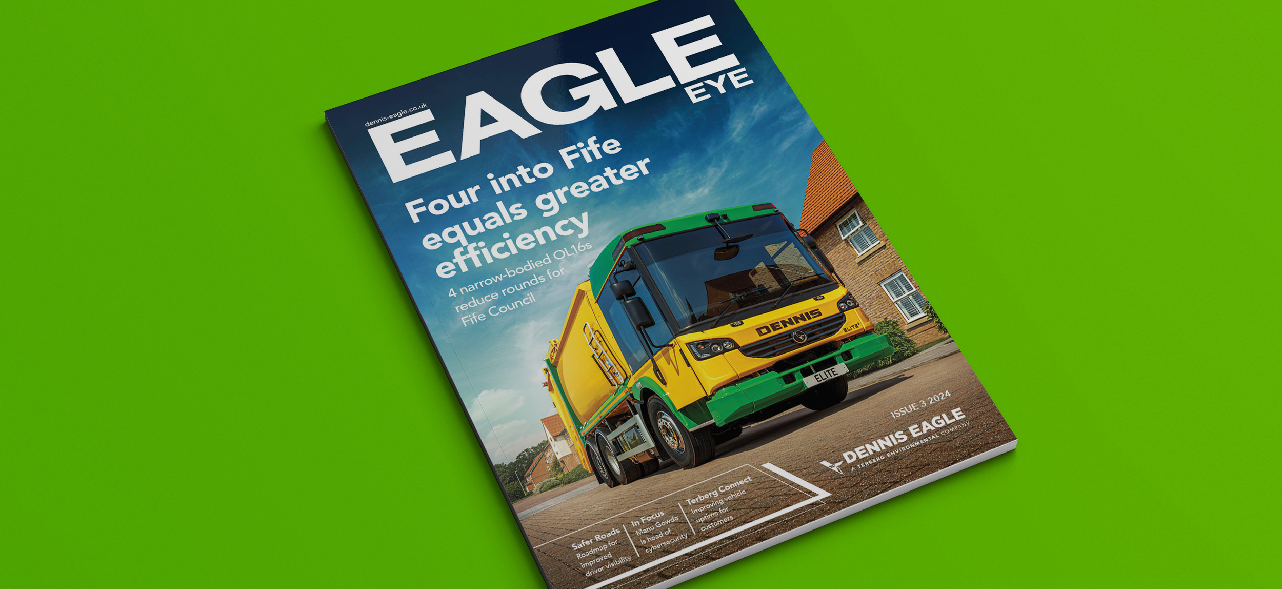 eagle eye magazine cover for dennis eagle
